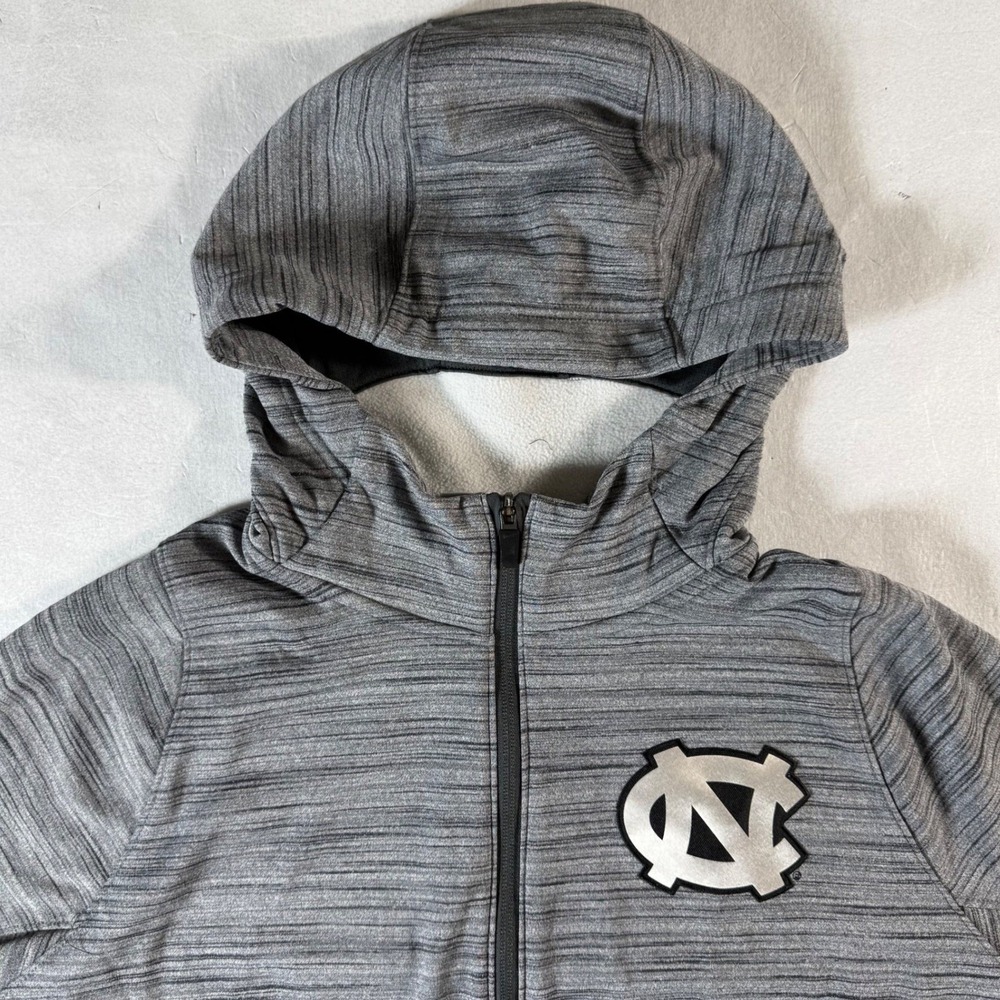 Jordan UNC Tar Heels Basketball Full Zip Hoodie Mens XL Dri-Fit North‎ Carolina